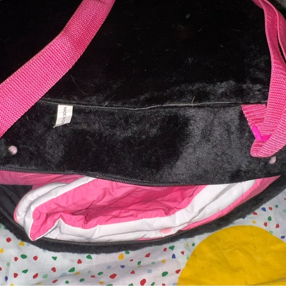 Mervyns pinkies palace cat backpack sleeping bag new with tags - Picture 2 of 2